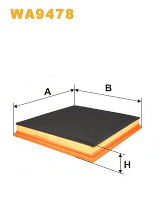 WIX FILTERS wa9478 -  Воздушный фильтр